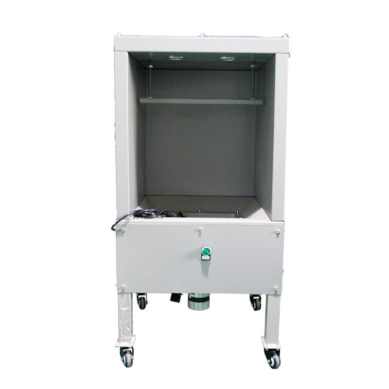 实验室打样小型喷粉室静电粉末喷塑柜测试用喷粉台涂装设备