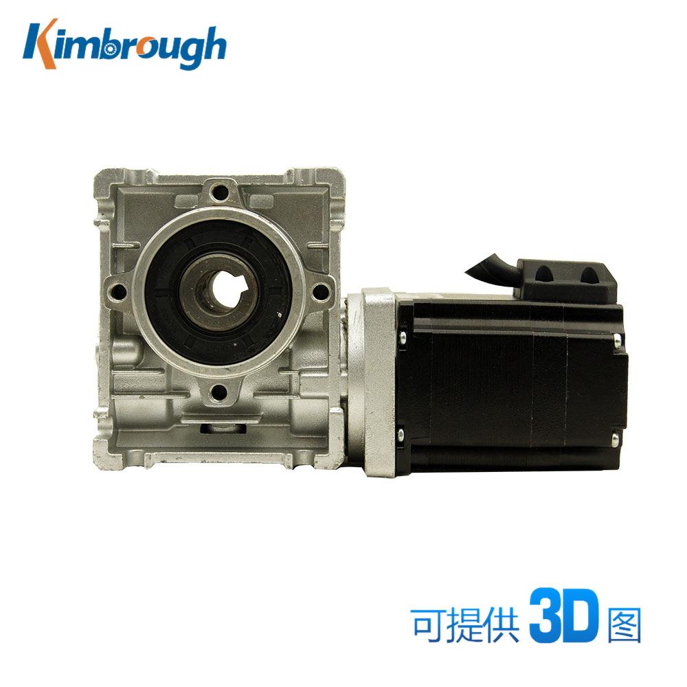 57蜗轮减速闭环步进电机电机力矩1.3Nm速比5-80