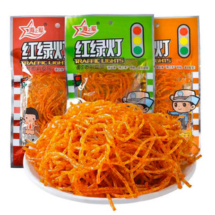 5毛辣条 海之军红绿灯麻辣丝8090后儿时童年怀旧整箱