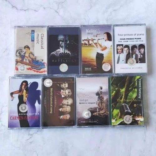 可挑选磁带轻音乐纯音乐小提琴钢琴曲萨克斯天国的女儿录音机卡带