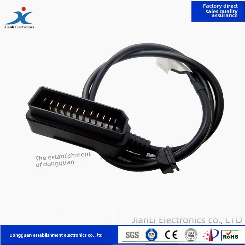 供大电流新款御mavic2、10PIN公头 充电/信号电源线接头、2.5间距