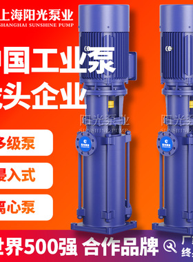 上海阳光泵业LG型高层建筑多级泵给水泵高扬程立式分段泵 定金