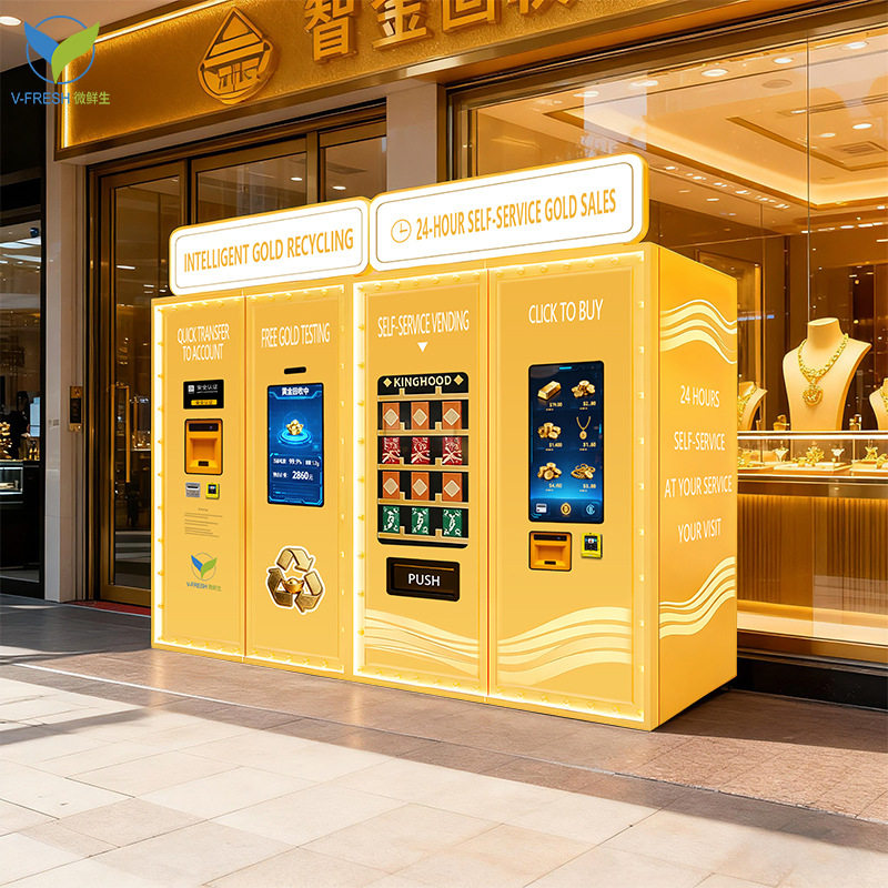 自动黄金回收机24H扫码自助无人黄金售卖机商场社区外贸源头工厂,厨房电器,自动售货机,淘宝优惠券,粉丝福利购,淘宝优惠卷