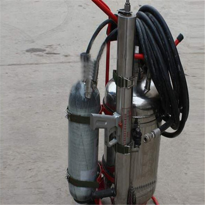 QWMT50推车式脉冲气压喷雾水枪 无后坐力 煤矿用脉冲气压喷雾水枪