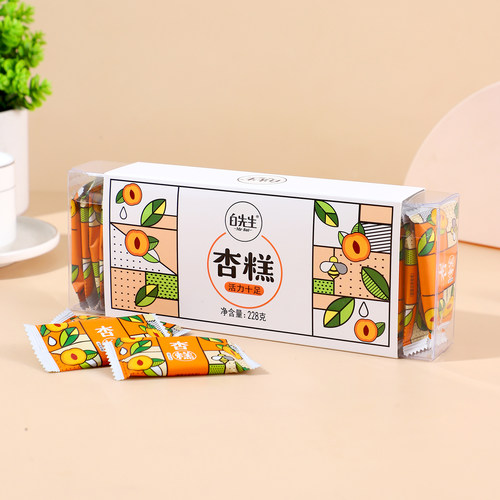 白先生山西大同特产杏糕228g/盒 酸甜软糯蜜饯零食解馋小吃伴手礼