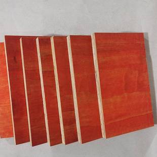 厂家直销建筑模板源头直营工地方胶合木板平价小红板整车