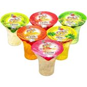 喜之郎果汁果冻果粒爽cici208g大杯喜之郎钻石杯果汁果冻