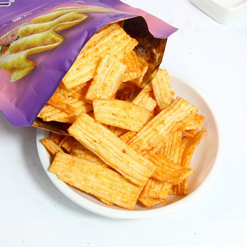 吕一大波浪薯片烤鸡蜜汁铁板鱿鱼牛排味休闲膨化解馋宿舍学生零食