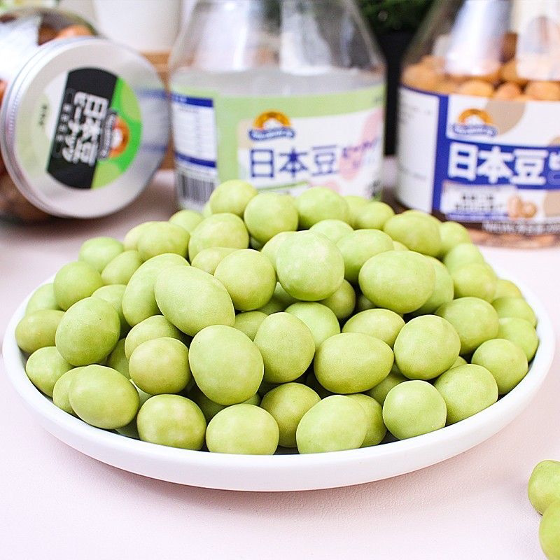 【芥末味花生仁】香脆酥即食花生豆酒吧小吃网红休闲小零食下酒菜
