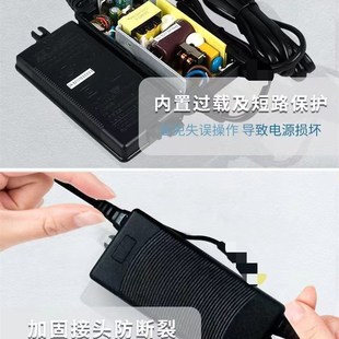 骑炫车载冰箱家用适配器车家两用电源线配件车载冰箱线12V24v