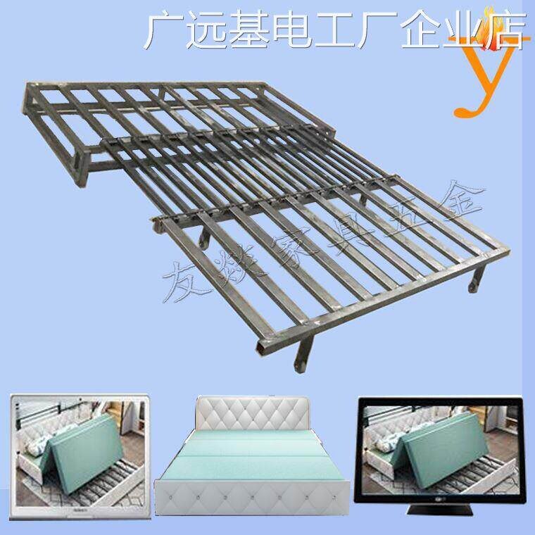 *折叠沙发床配件多功能架强承重热卖床架五金件推拉伸缩紧密铁