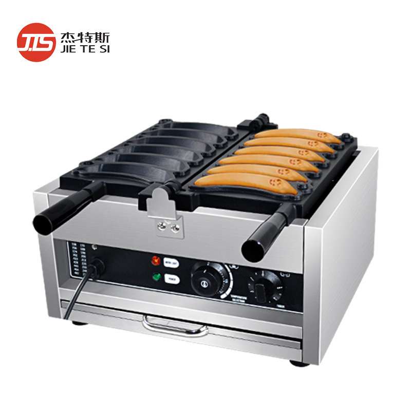 杰特斯香蕉烧机器网红小吃华夫饼机香蕉形状鸡蛋仔机烤饼机