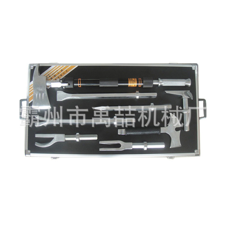 液压破拆工具QF-9撬斧九件套多功能破拆工具组手动组合破拆工具
