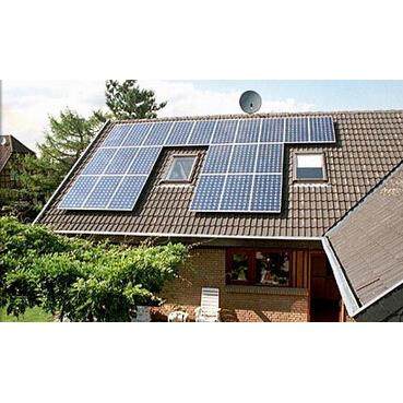 太阳能发电系统大型家用220v可带空调5000w10KW全套光伏发电系统