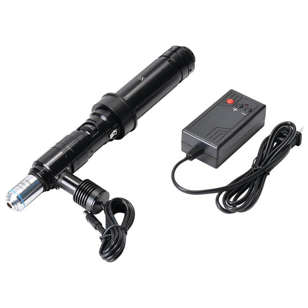 高倍同轴显微镜光学镜头400 2000倍点光源工业相机镜头看细胞微米