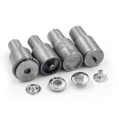 8/10/12.5/15mm金属纽扣电动模具白色摁扣工具暗按扣安装模具831