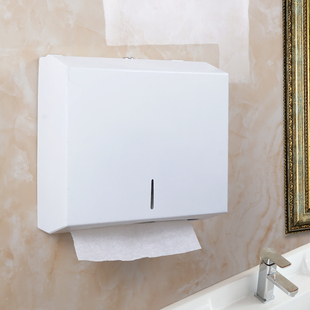 壁挂式擦手纸盒不锈钢酒店家用厨房抽纸盒洗手间免打孔擦手纸巾架
