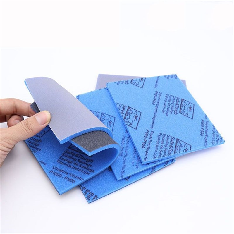 羚羊海绵砂模型专用电镀砂块手机壳砂纸汽车漆面打磨抛光超细电镀