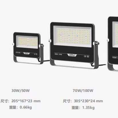 led投光灯熠辉50w100w150w200w大功率户外泛光灯ip65防水熠耀