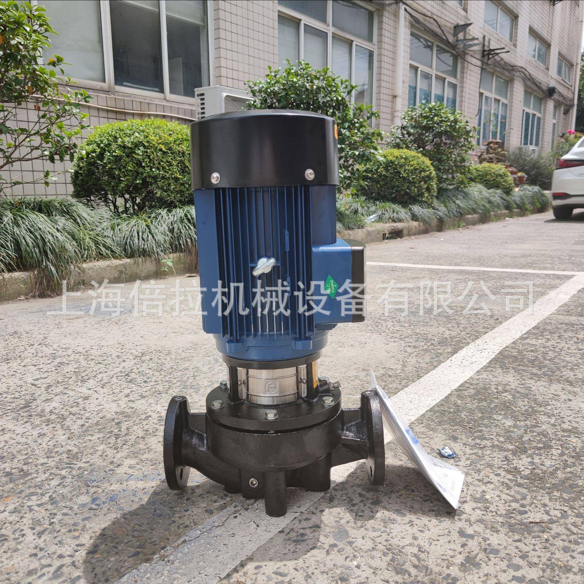 南方水泵三相工业稳压增压管道泵TD125-22G/4单级单吸管道离心泵