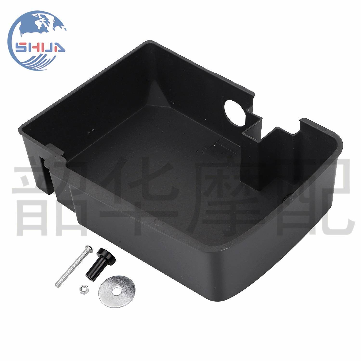 摩托配件哈雷公路滑翔路王改装边箱储物盒工具箱左款单边14-23