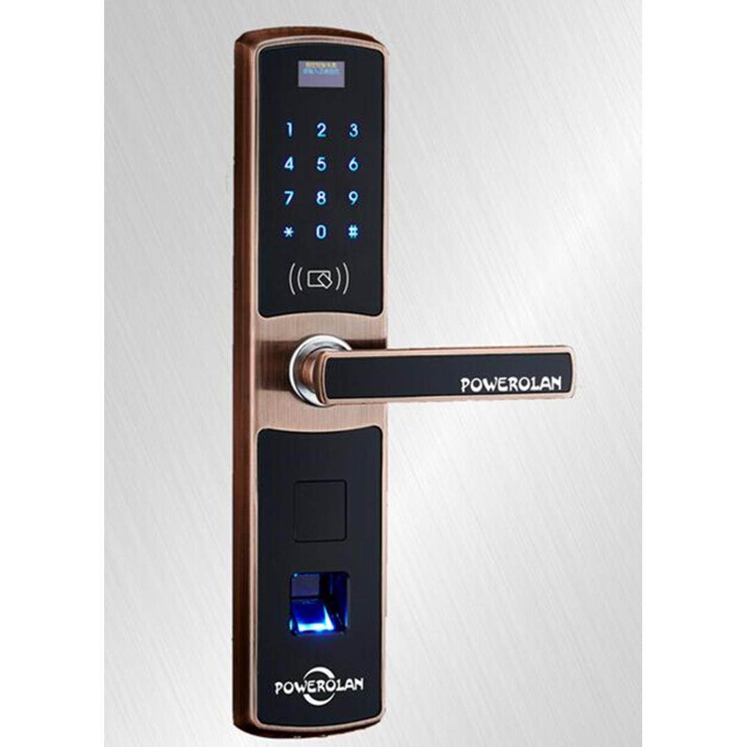 指纹密码锁/指纹刷卡感应防盗锁/密码门锁/智能电子指纹锁