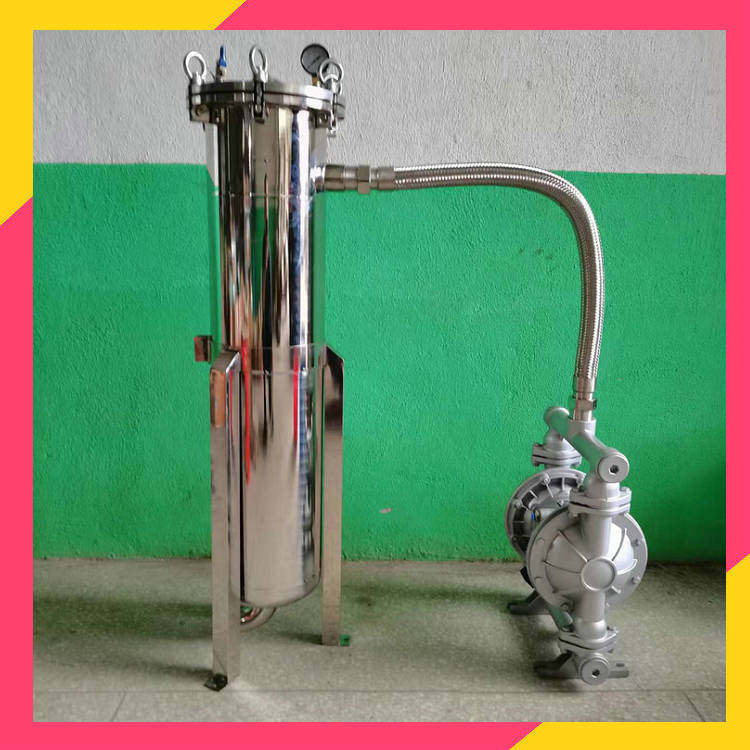 UV光油过滤器过滤精度0.5微米耐油耐溶剂UV面漆袋式过滤机