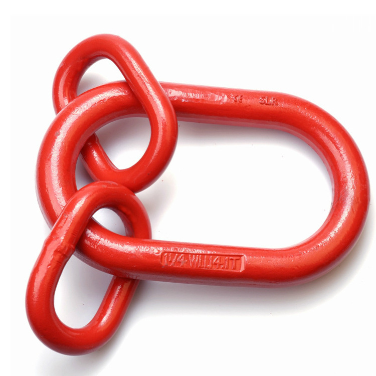 厂家 子母环连接环 高强度工业起重吊环吊索具G80强力圆环