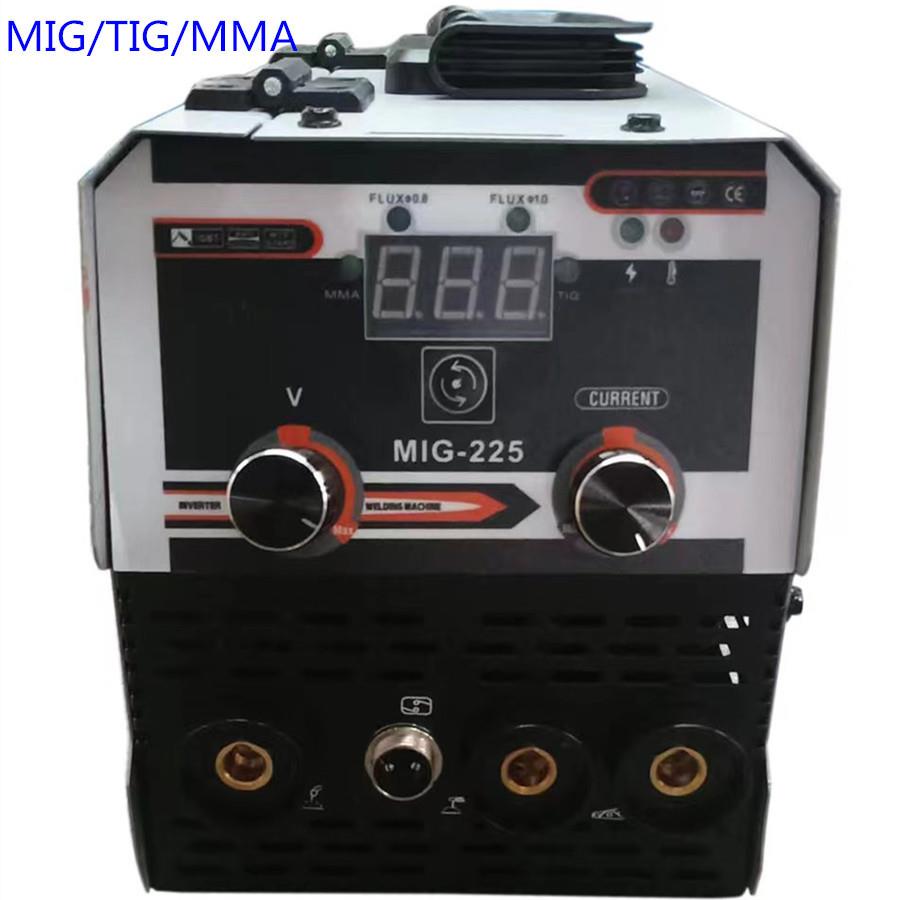 1kg三合一无气二保焊机MIG/MMA/TIG电焊机120A220v