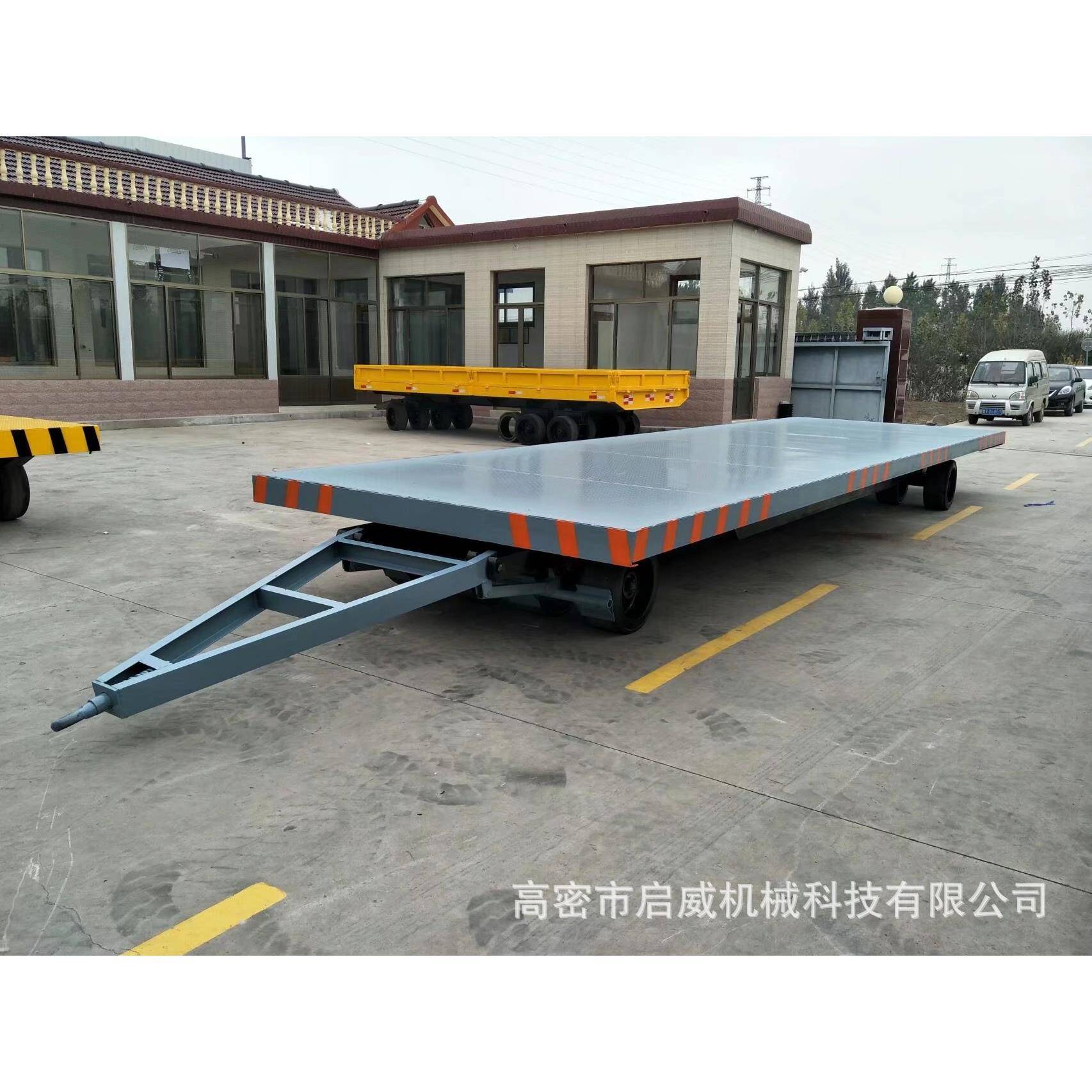 拖车厂家12吨重型平板拖车平板运输工具车牵引平板拖车厂家供应