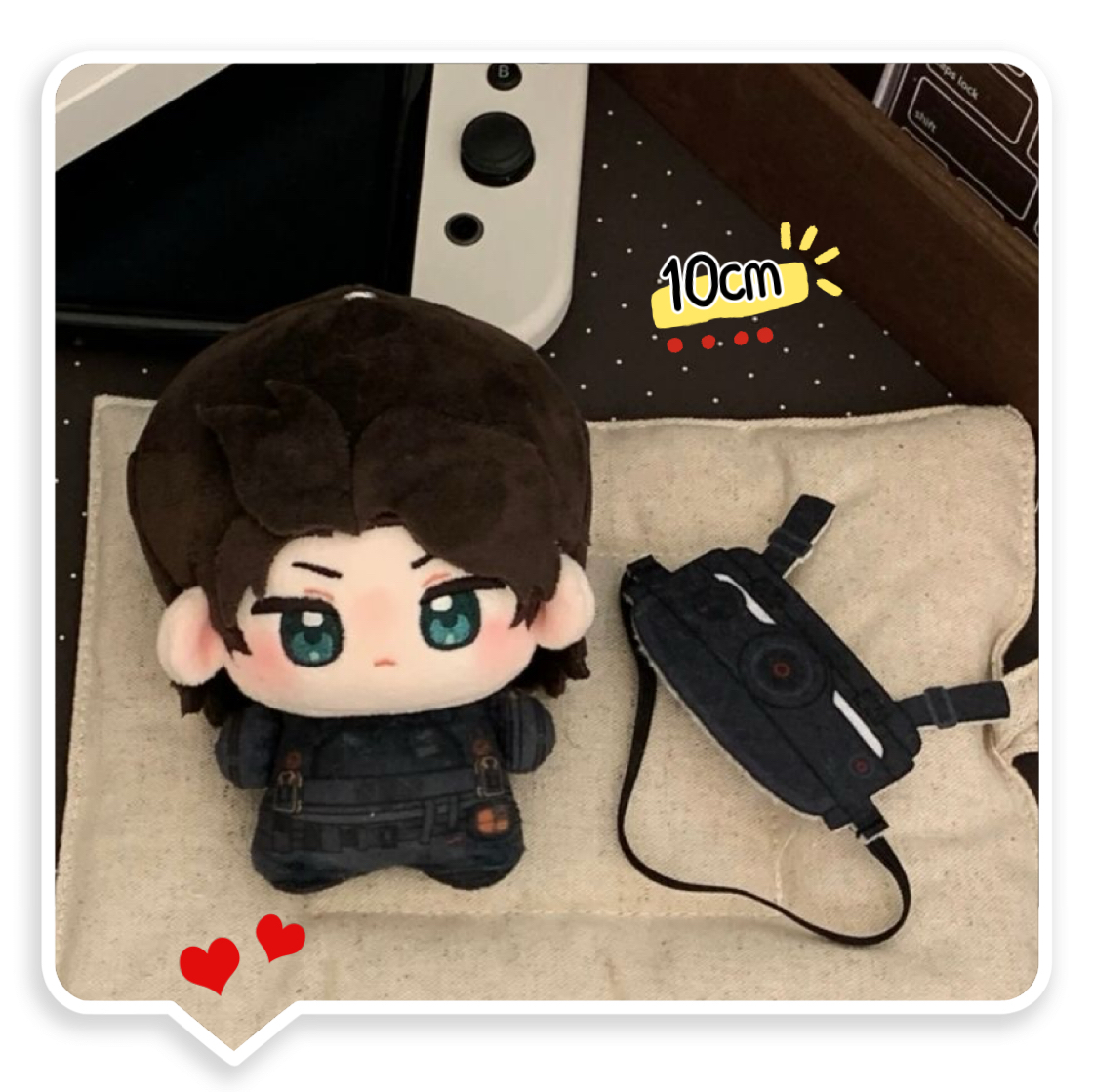 三角洲行动无名属性10cm棉花娃娃可爱毛绒玩偶公仔周边同人挂件