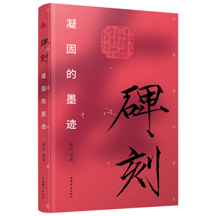 社 文化古迹 雕刻技法 平装 碑刻艺术 古迹寻踪丛书 历代书法 正版 碑刻：凝固 上海辞书出版 墨迹