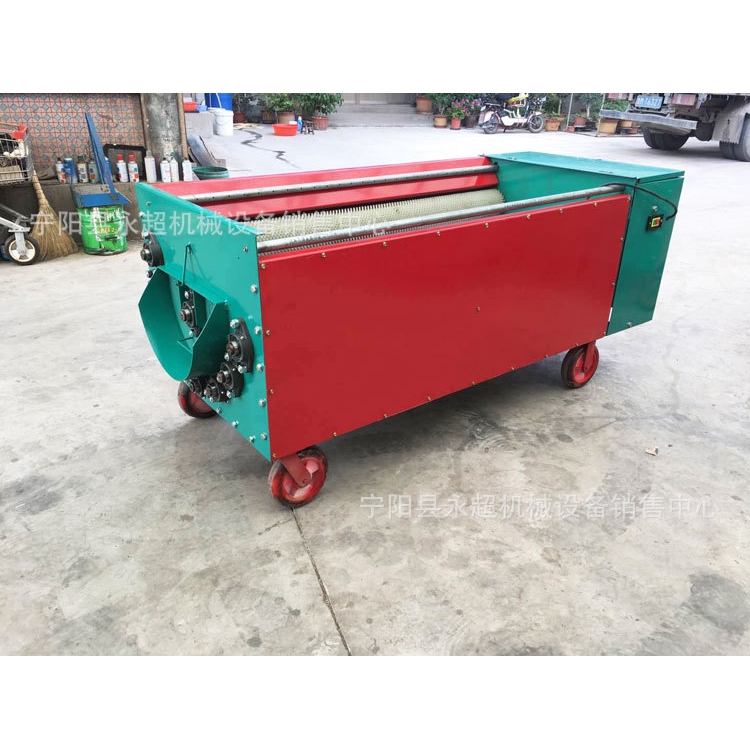 泰安新鲜核桃采摘去皮清洗机薄皮核桃脱皮机电动青核桃清洗剥壳机