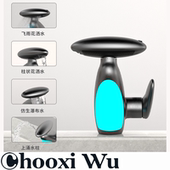 艺术面盆洗手盆水龙头冷热卫生间可爱小狗阳台龙头多功能洗漱神奇