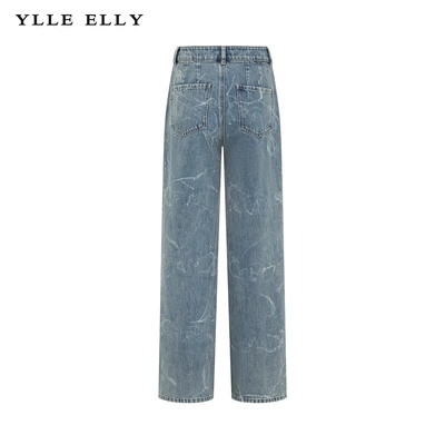 【廖廖粉丝专享】YLLE ELLY高腰牛仔裤