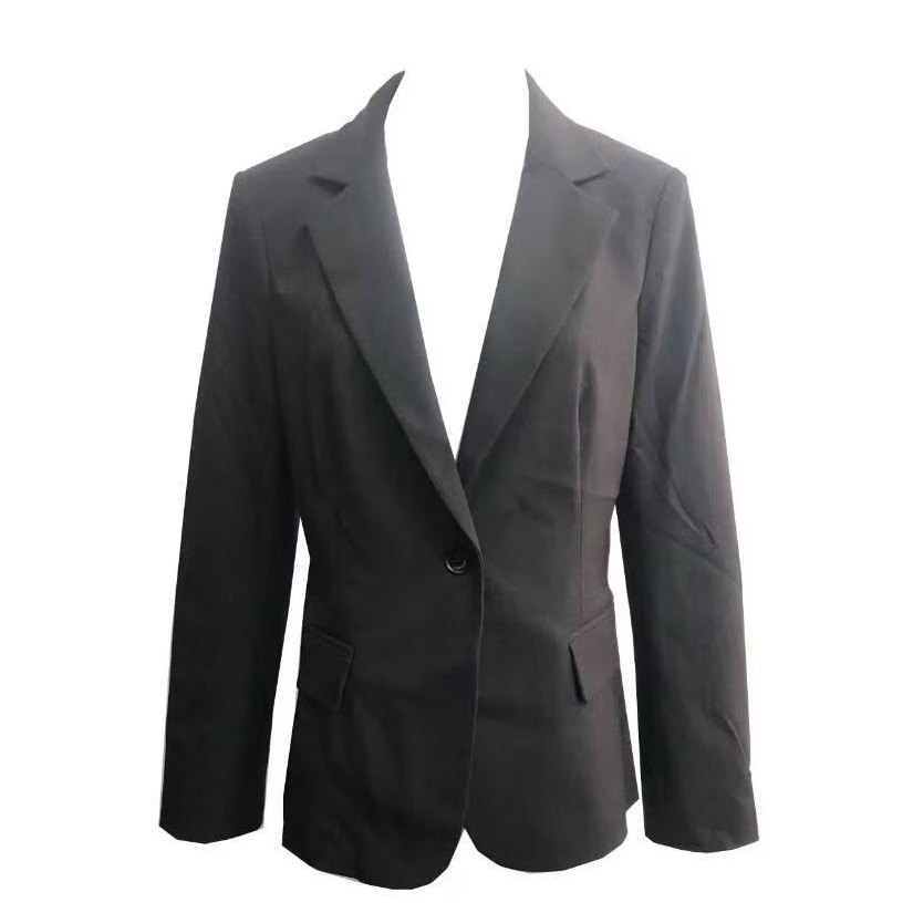 【呼呼严选粉丝专享】曼德诗气质通勤上衣女2025春季新款简约干练