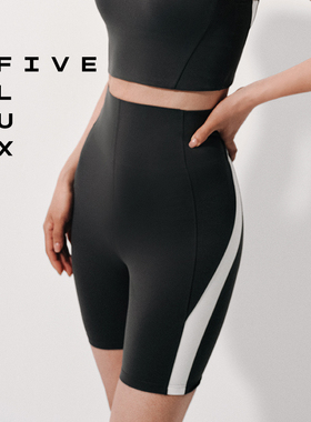 FIVE FLUX TOM系列 骑行裤高腰外穿骑行裤紧身健身跑步运动短裤女