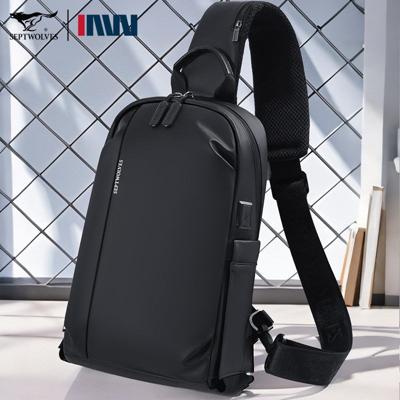 2025新款男士时尚百搭休闲单肩包