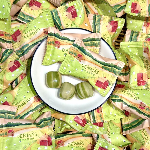 DANMAS丹玛仕原汁抹茶奶糖牧场风高颜值伴手礼喜糖喜礼推荐