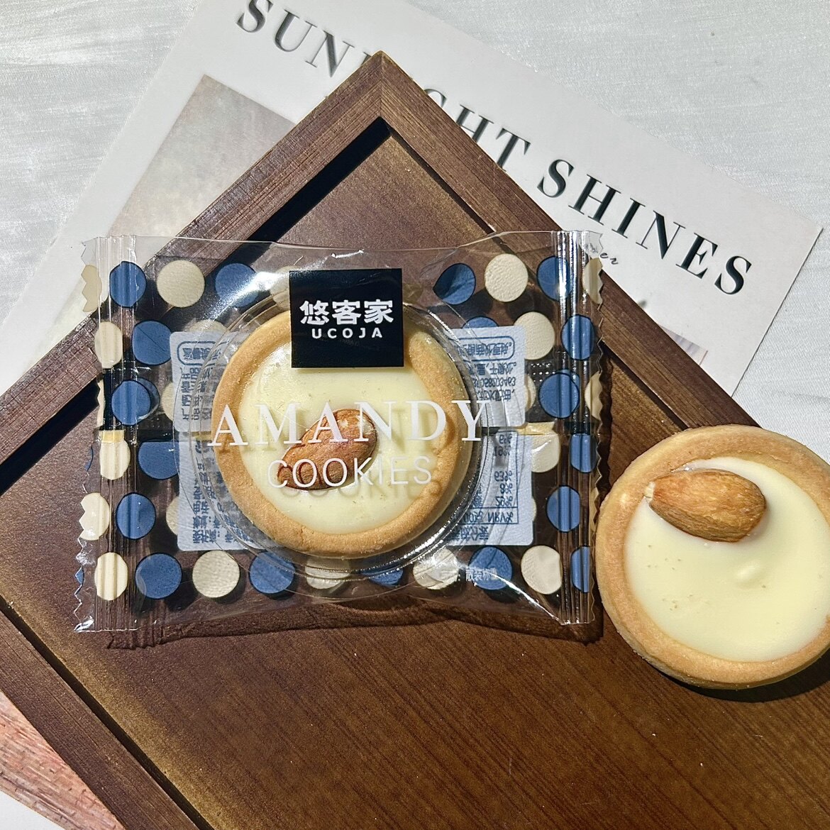 悠客家马可希礼果仁曲奇巧克力零食喜饼喜糖伴手礼喜事伴手礼