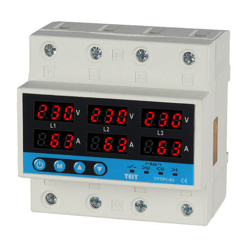 三相自复式过欠压过流缺相保护器