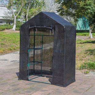 户外温室花房暖房植物花草花卉保温遮雨架子园艺多肉绿萝盆栽花架