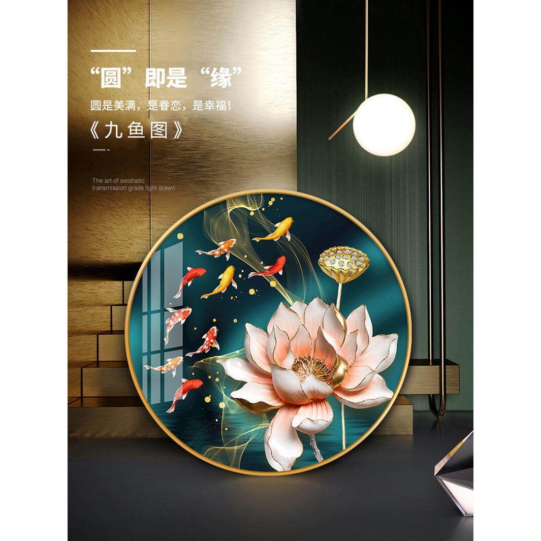 十字绣框架合金框架钻石相框无障碍豪华入口圆框架定制简单的金属