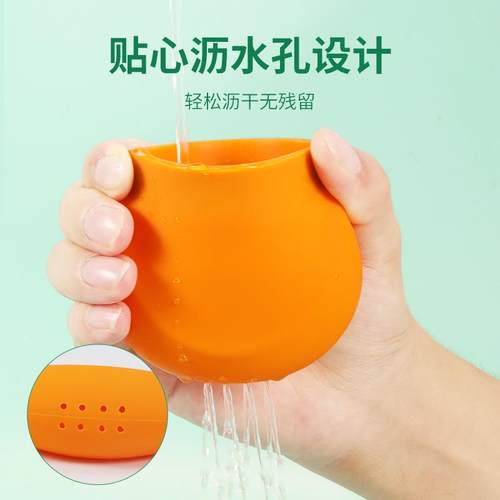 牙科硅胶牙套盒硅胶收纳袋矫正便携式隐形假牙盒正畸保持器收纳盒