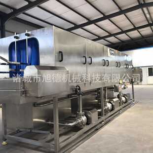 特惠周转箱清洗机 自动循环托盘清洗机 医疗器材箱清洗烘干一体机