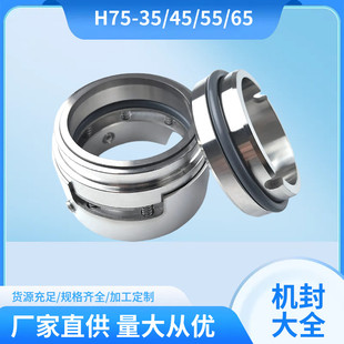 125 155机械密封 100 上海锅炉给水泵DG6