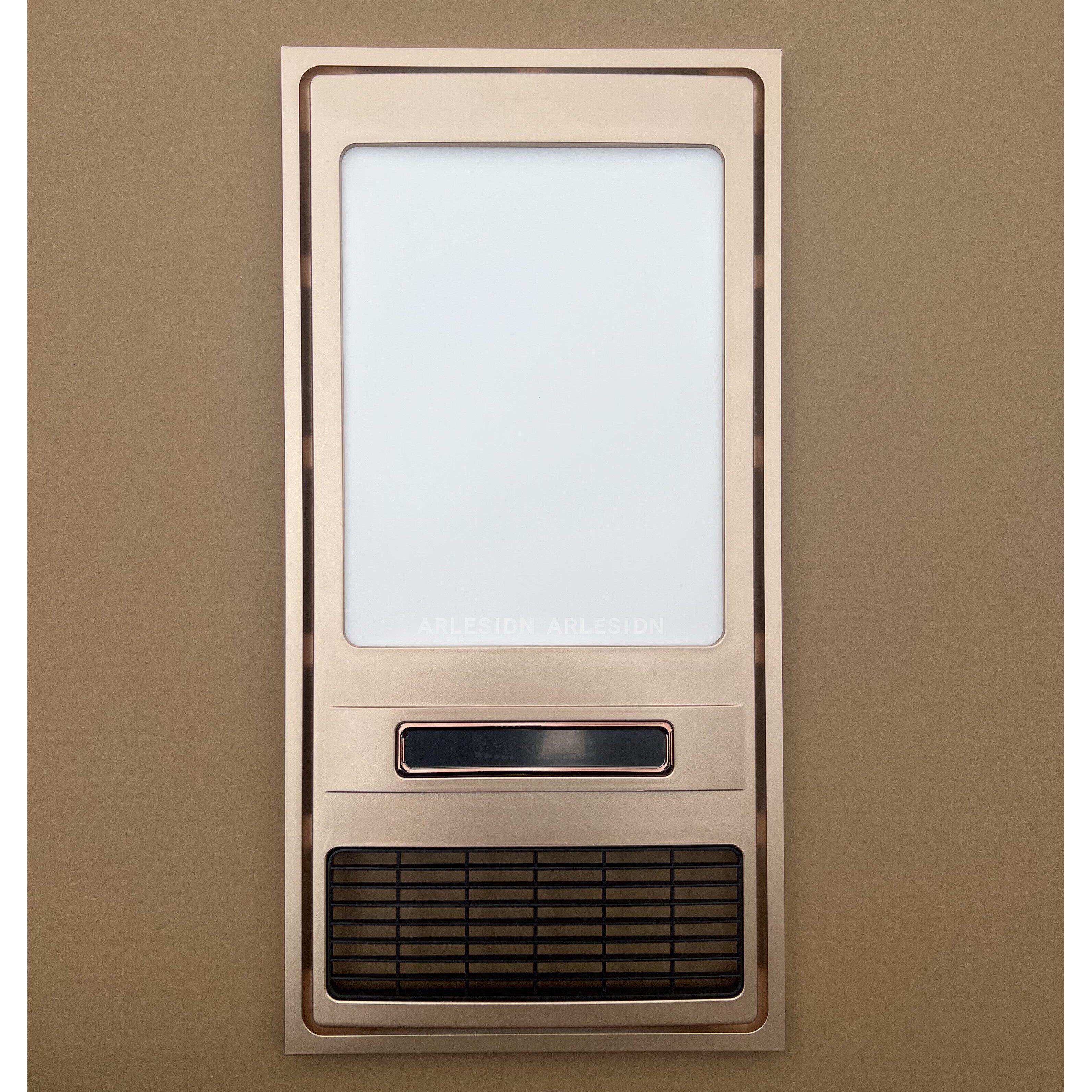 集成吊顶风暖浴霸金色面板灯替换LED灯板配件贴片灯平板灯板通用