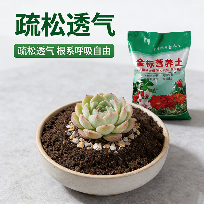 营养土多肉植物种菜通用型100颗粒土有机土营土壤的的家用斤的