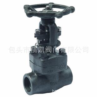 宁夏银川石嘴山Z61HZ61Y内螺纹承插焊锻钢闸阀对焊高压闸阀