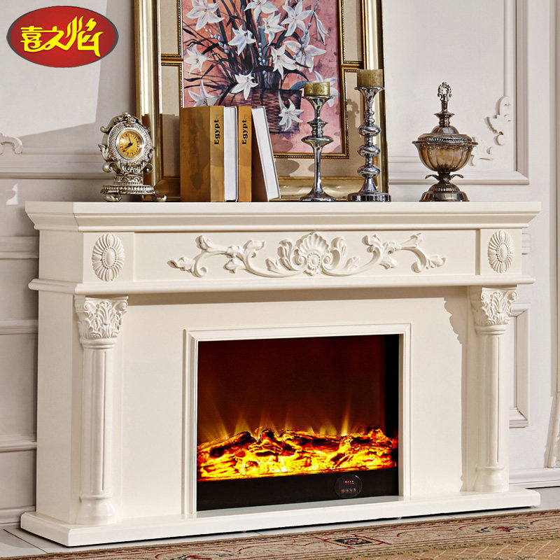 定制1.2/1.5米欧式壁炉装饰柜1.6米美式壁炉架简约电视柜电壁炉芯